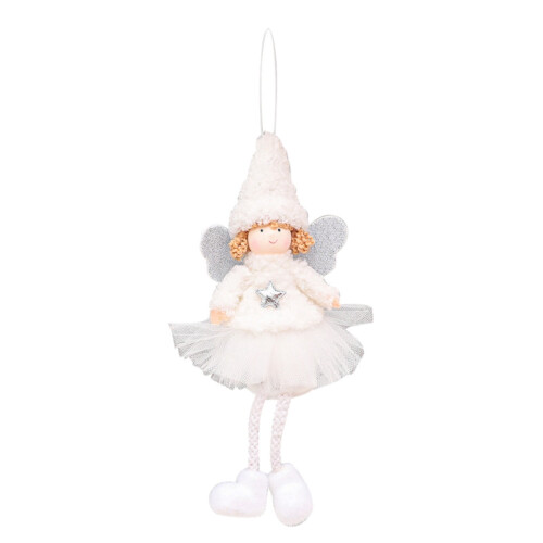 Engel-Puppenanhänger, Plüsch-Weihnachtsbaumschmuck