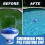 Mini distributeur flottant de chlore pour piscine et spa de 1 pouce 8