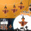 Décoration de pendentif poupée sorcière citrouille d'Halloween 1