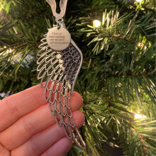 Décorations de Noël familiales WinysinParty - Panneau commémoratif à suspendre