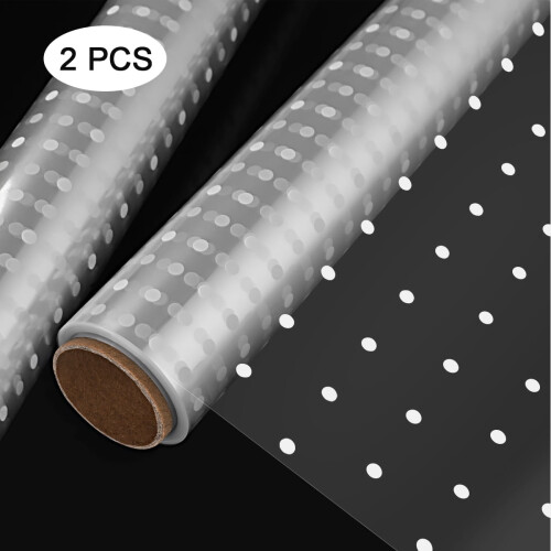 STOBOK cellophane wrap roll clear 2.5 mil 40x3000 cm (2 1
