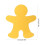 People Paper Cutouts Assorted Colors 72 pcs 3