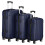 3 Pcs Suitcase Lightweight Carry-on Hand Luggage 7