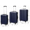 3 Pcs Suitcase Lightweight Carry-on Hand Luggage 2