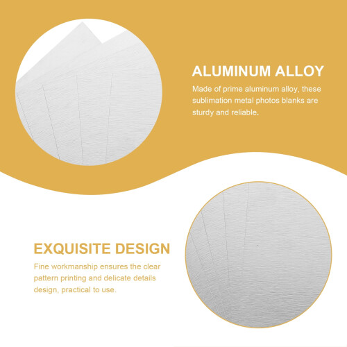 Sublimation Aluminum Photo Frame Blank 6 pcs 2