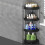Corner Shower Caddy Standing with 4-Tier Detachable Shelf 6