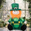 Décoration de poupée verte pour Pâques et la Saint-Patrick 1