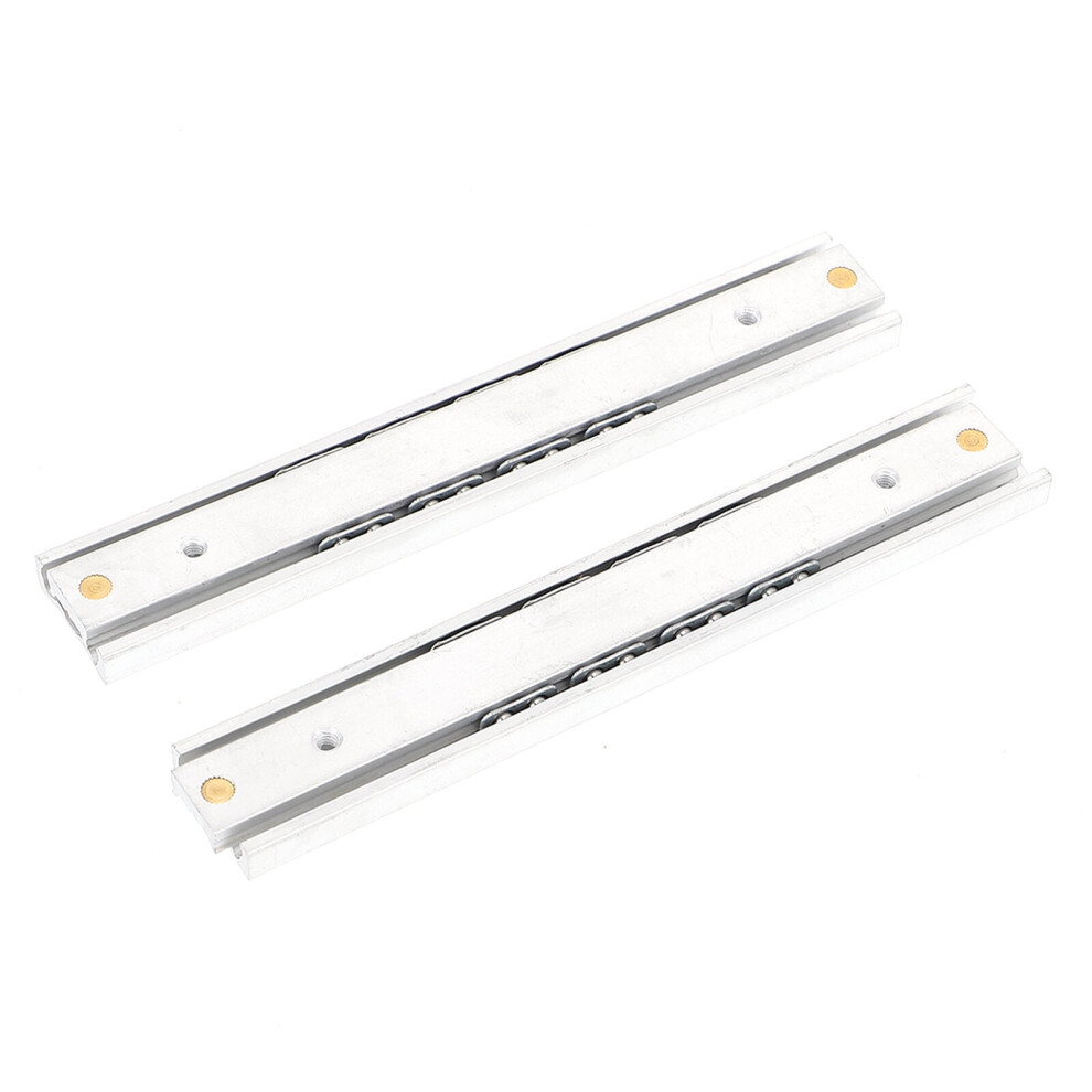 Cabinet Slides Drawer Rails Two-Way 4 Pcs 901175975905