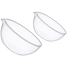 coupelle à trempette en céramique, 2 pièces