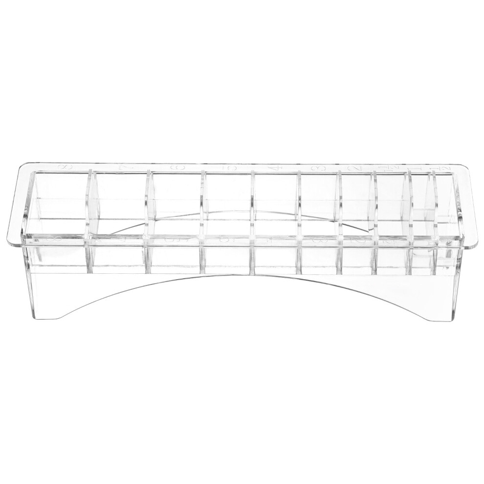 Beaupretty comb storage box transparent 10-piece