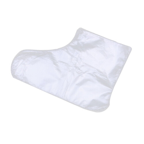 Disposable Transparent Foot Covers Plastic Booties 200 pcs