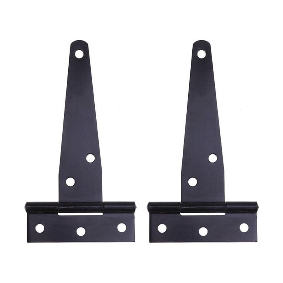 T-Shaped Rustproof Iron Shed Hinge 2 Pcs 901175975479