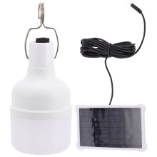 Solar Rechargeable Light Bulb Lantern with Remote Control
