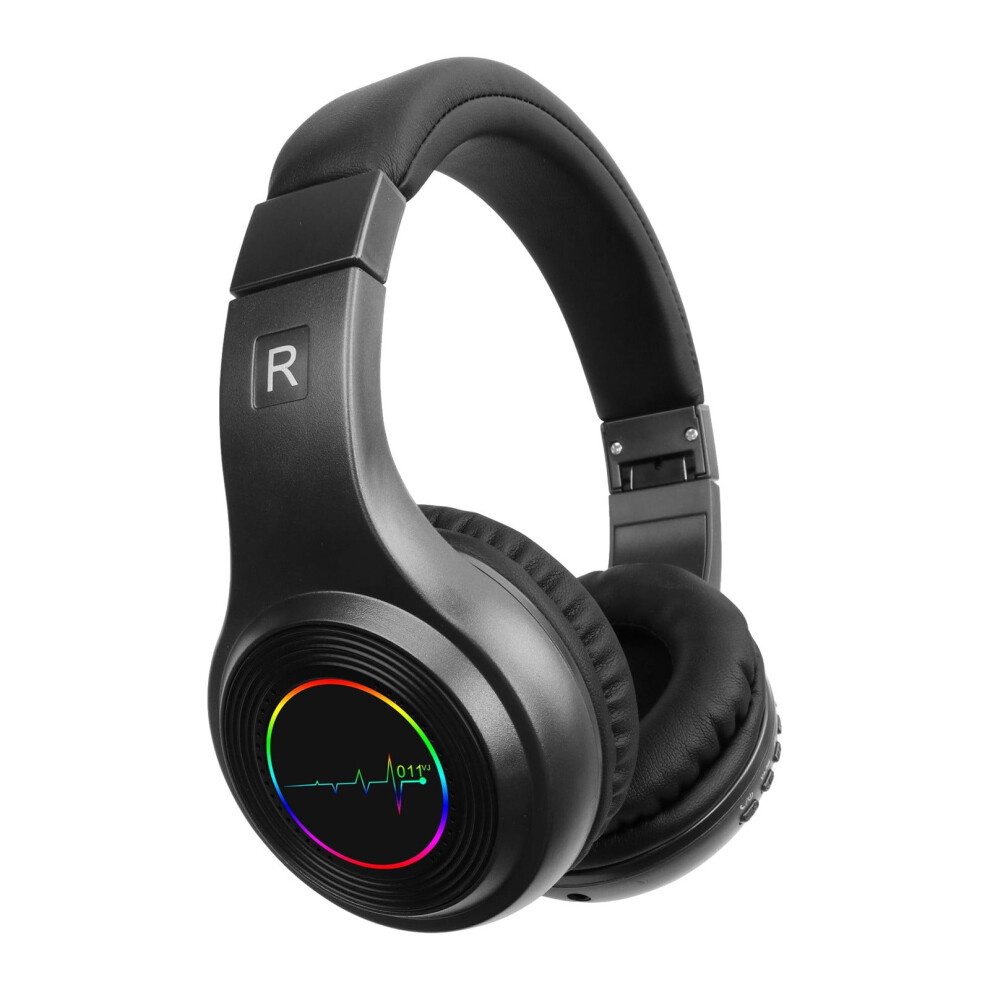 Tarmeek Wireless Over-Ear Headphones Bluetooth Led Foldable Light 901175947926