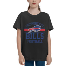 Camiseta de futebol infantil de manga curta para meninos e meninas