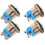 Doorbell Button Wired Push Button Replaceable 4 pcs 1