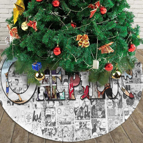 Jupe de sapin de Noël 122 cm (48 pouces) une pièce
