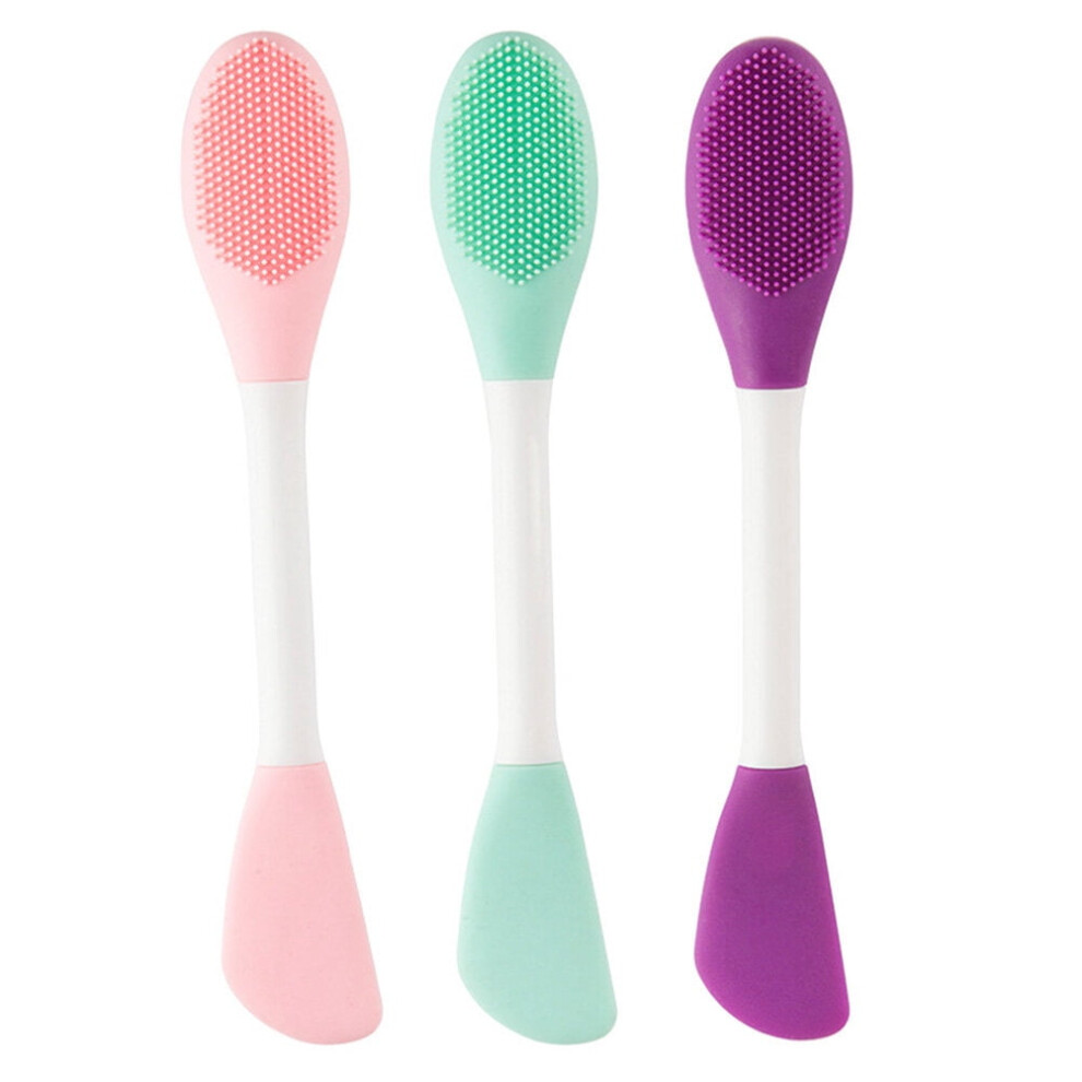 Silicone Handhold Facial Cleaning Brush 3PCS