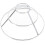 DIY metal lampshade frame pendant chandelier replacement 1