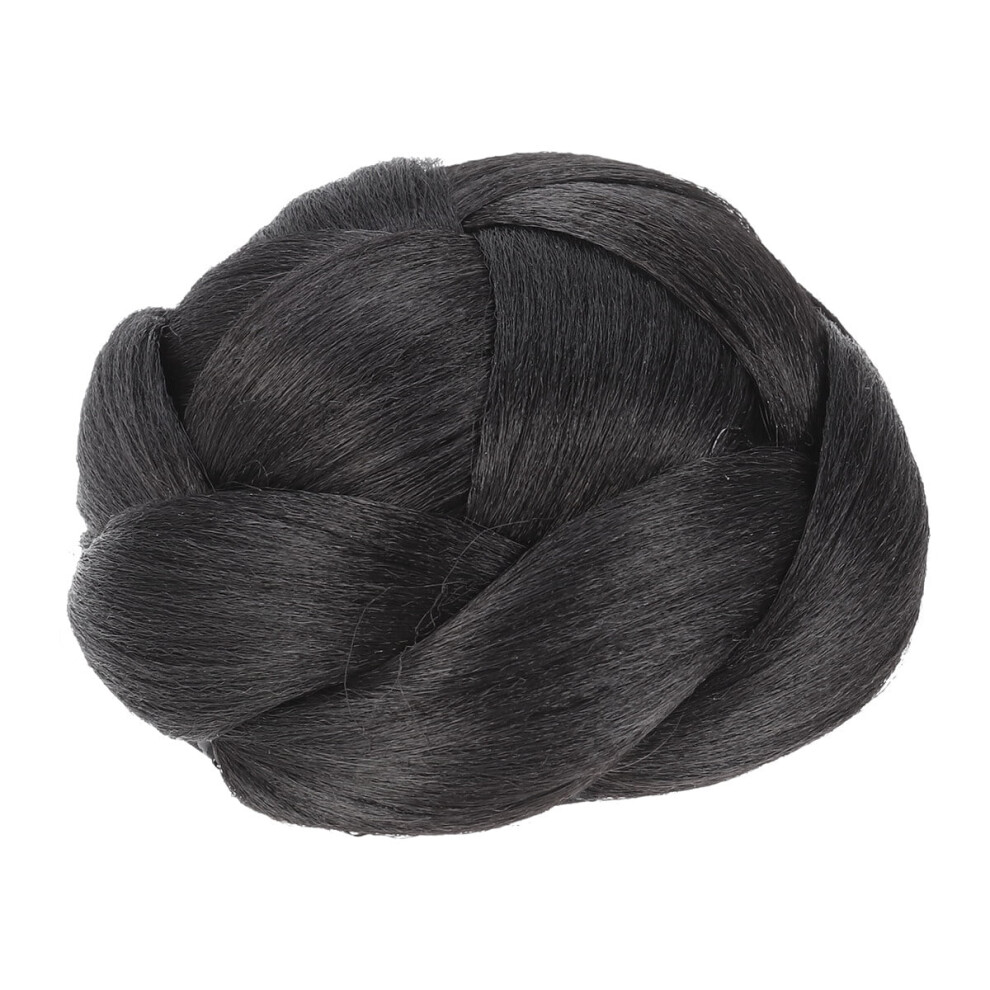 Artificial Hair Chignon Bun Clip-in Extension for Short