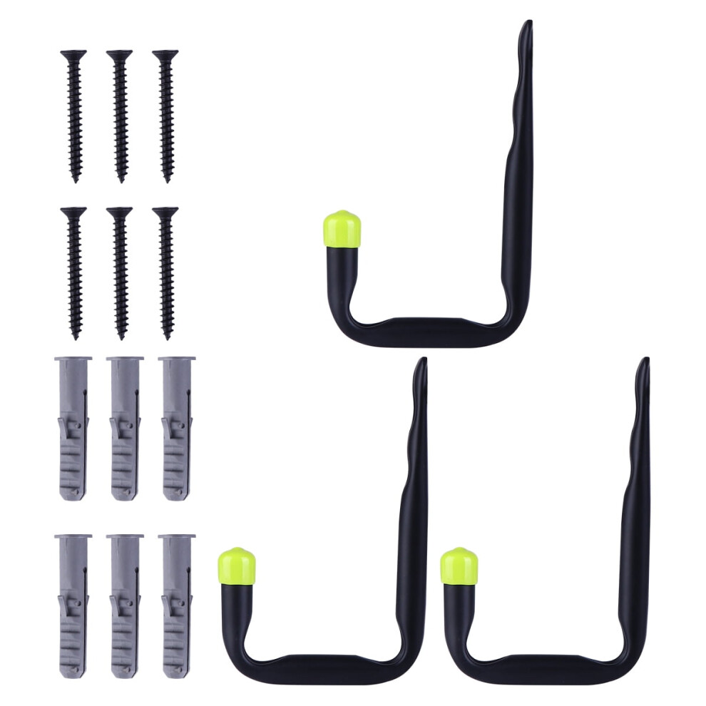 Iron Heavy Duty Wall-Mount Garage Hooks For Tools 901175975646