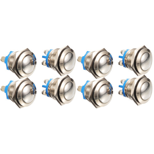 Doorbell Button Replacement Wired Push Button 8 Pcs