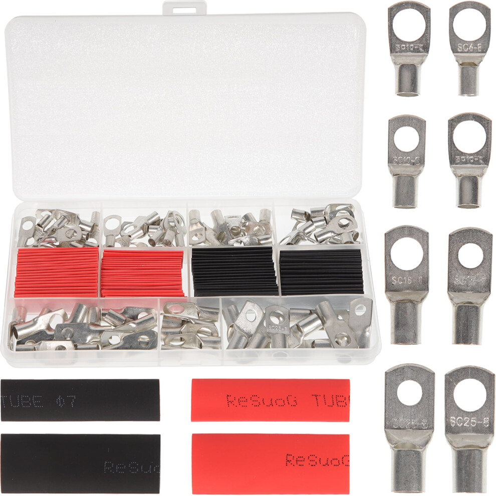Battery Terminal Connector Wire Lug With Heat Shrink Tubing 901175976216