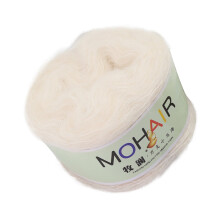 Mohair yarn pillowcase cover for DIY shawl scarf crochet