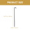 Kids dancing cane party prop plastic 4 pack 6