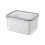 Fruit and Vegetable Storage Container with Double Drain 1