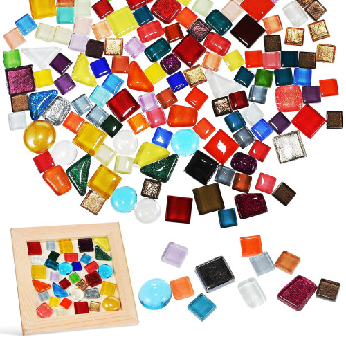 Crystal Mosaic Tiles Irregular Handmade 1 Bag 2