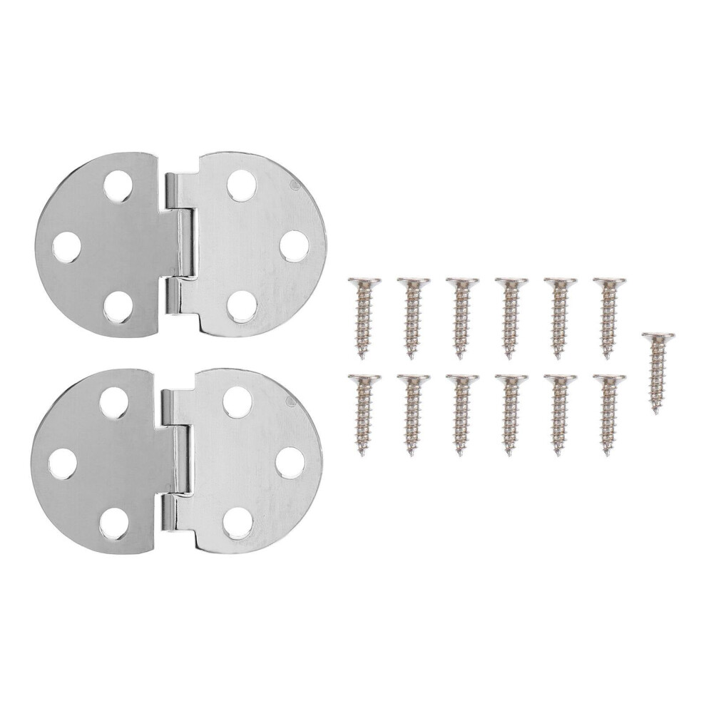 Mini Cabinet Hinge 180 Silver 2 Pcs 901175974427