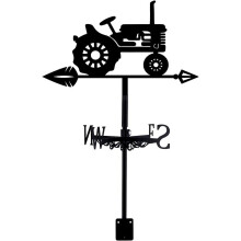 Wrought Iron Weathervane for Roof or Garden 1 Piece