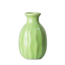 Vase à fleurs en céramique unie pour bureau à domicile