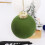 Velvet Flocked Christmas Tree Ornaments 12pcs 6