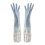 Rubber Cleaning Gloves with Lining, Waterproof, Size L 2
