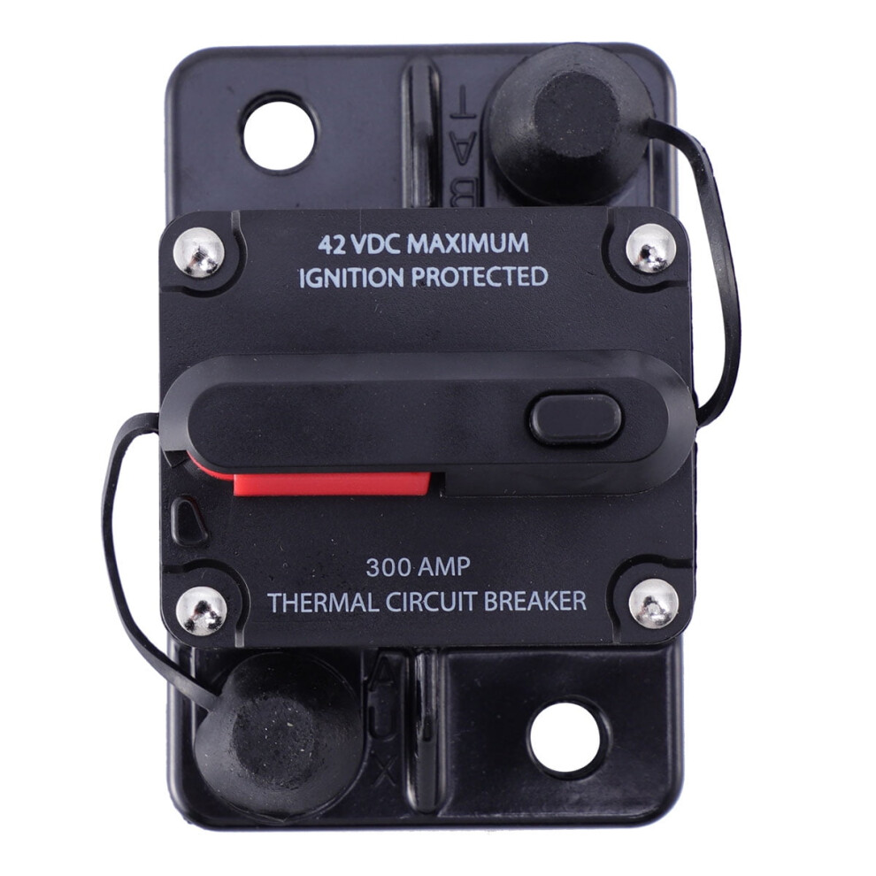 300A Inverter Circuit Breaker Auto-Reset Waterproof 901175976179