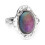 Boho ovale stemmingsring, verstelbare vingerring 4