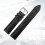 Cattlehide watch band bamboo grain 10mm black 2