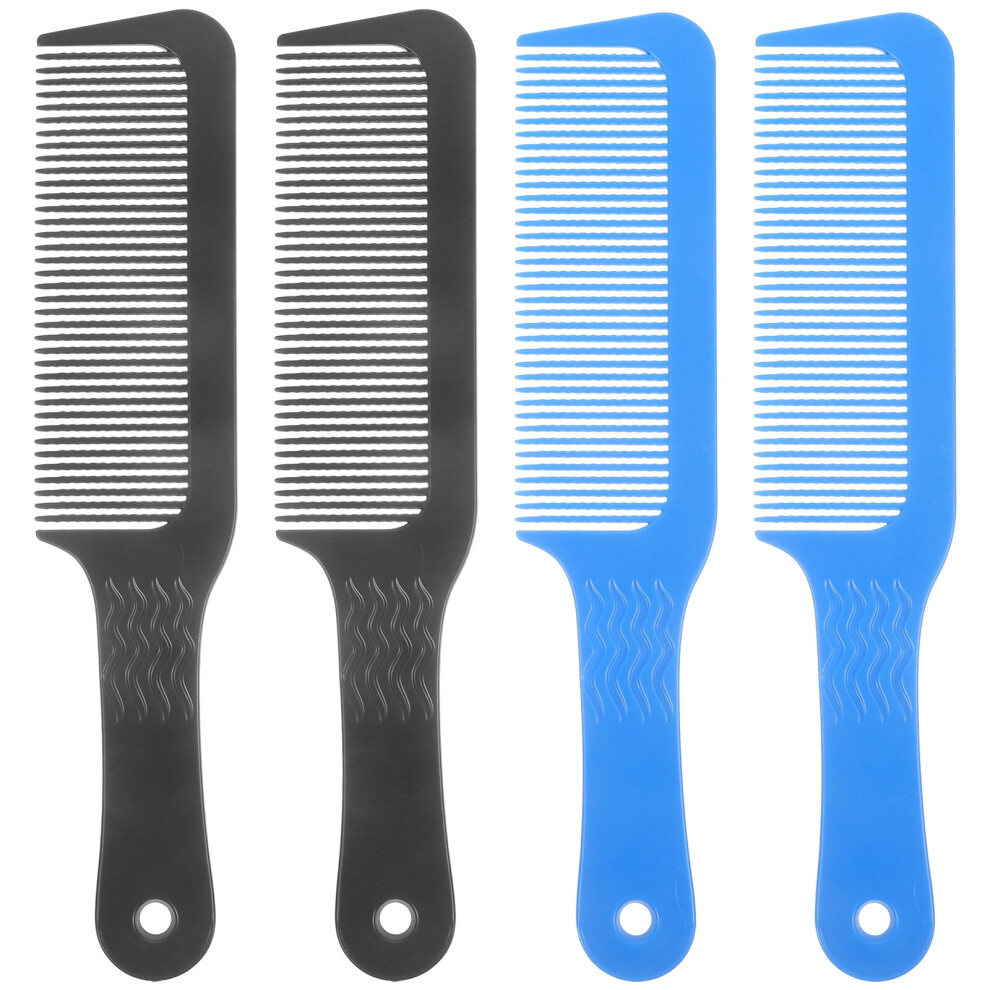 Antistatic Hair Styling Comb Portable Plastic 4 pcs