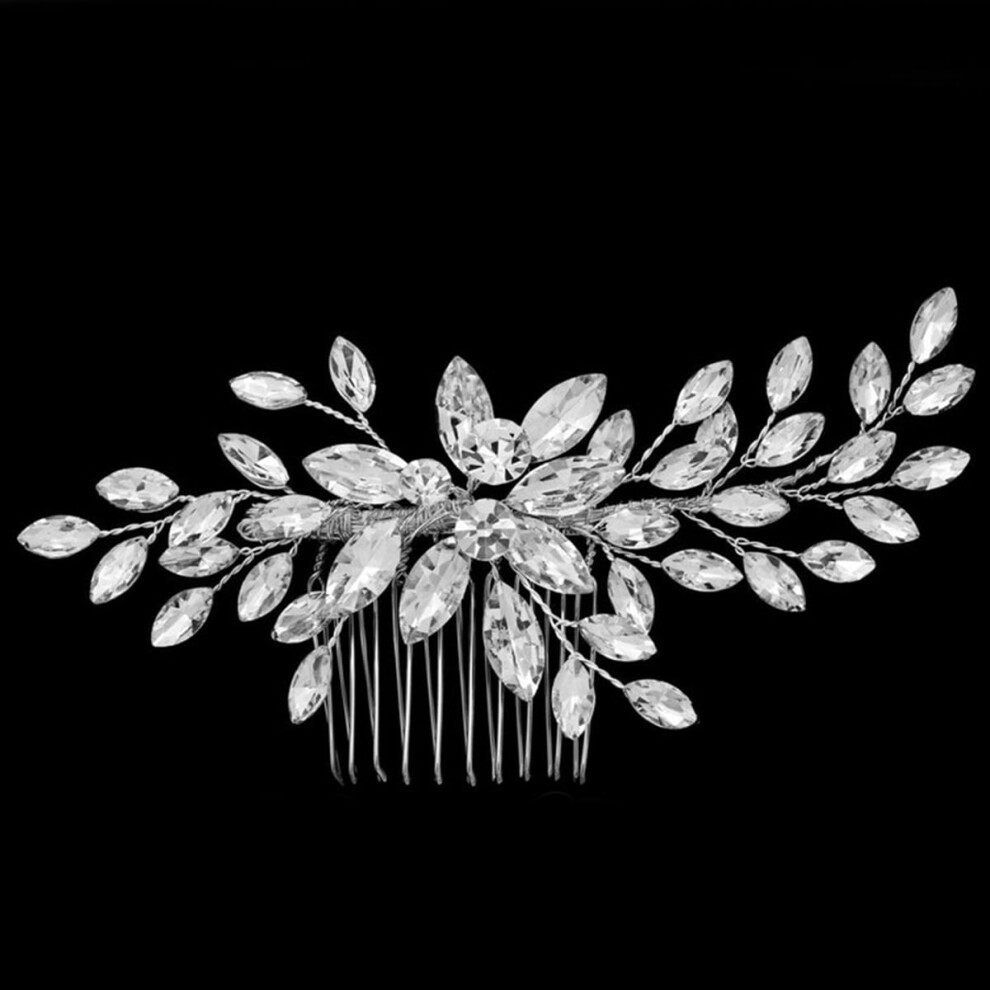 Rhinestone Hair Comb for Wedding 1 piece