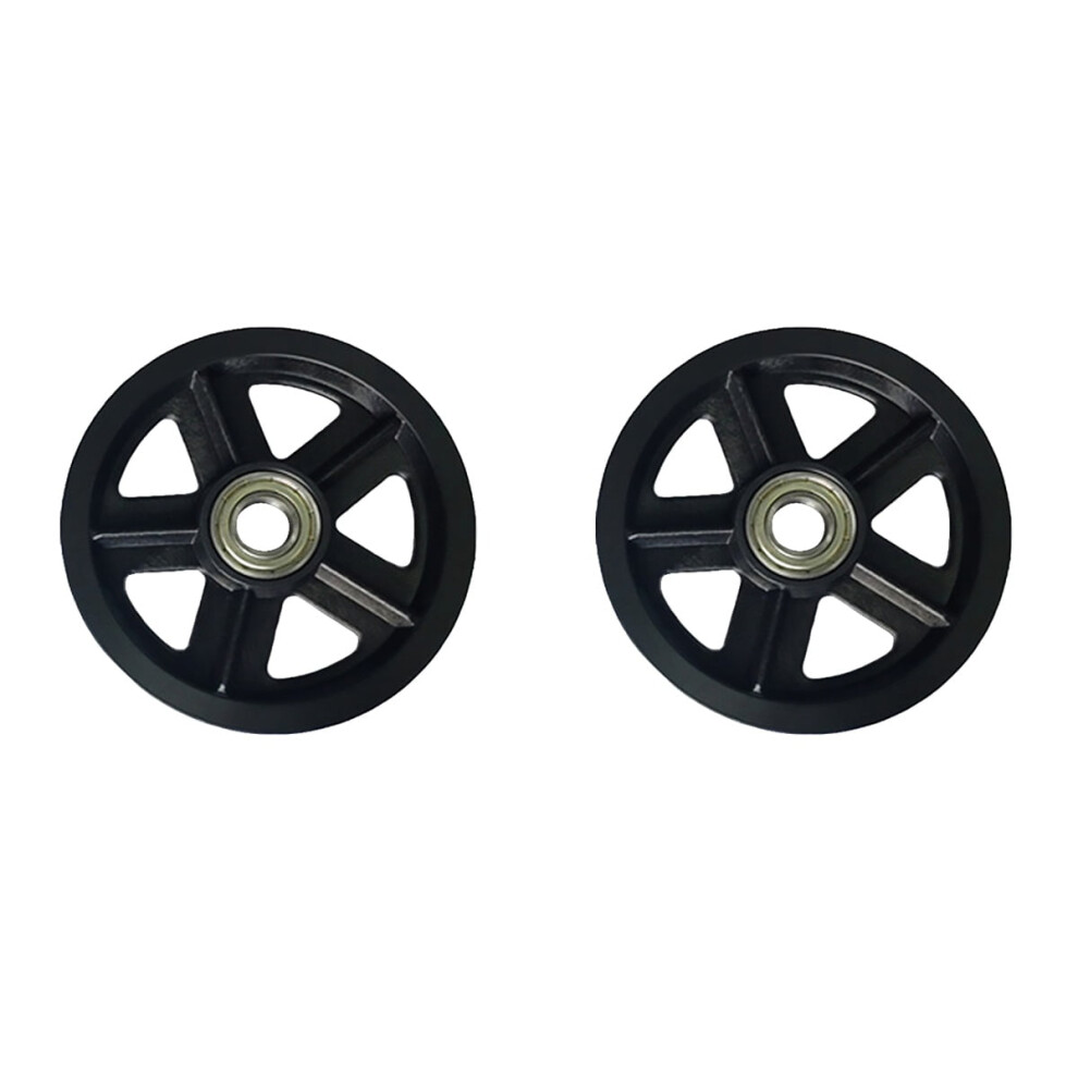 Barn Door Roller Pulley Wheel 2 Pcs 901175974434