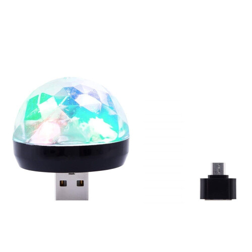 Projecteur de scène LED RGB mini USB Viflosae (1 pièce) 2
