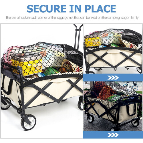 Camping Wagon Luggage Net Elastic Heavy Duty 1 Pack 1