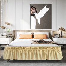Jupes de lit Kayannuo Home Essentials en solde pour Noël, compatibles avec les lits standards – Décoration intérieure esthétique et