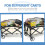 Camping wagon net cover for trolley cart 6