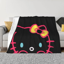 Flanelová flísová deka Hello Kitty 102 cm x 76 cm