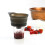 WinysinKitchen Φίλτρο κρασιού, ποτήρι χυμού, καλάθι εργαλείων, σουρωτήρι, πτυσσόμενο 6