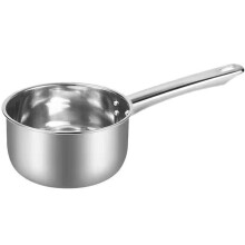 Rozsdamentes acél vízmerőkanál hosszú nyéllel, 18 cm