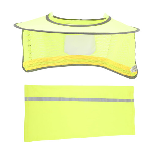 Hard Hat Sun Shade Cover with Neck Protection Set